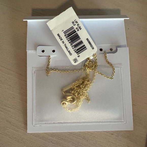 Kendra Scott X LoveShackFancy Pink and Gold Elisa Necklace 🎀 NWT 🎀 - Picture 3 of 7